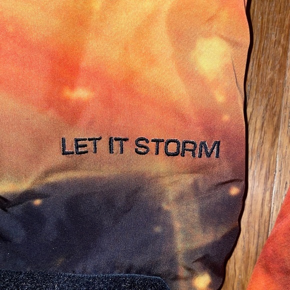 Volcom Snow Jacket - YL - Orange and black - Picture 8 of 15